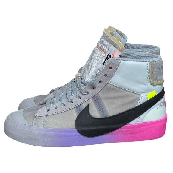 Serena Williams x Off-White x Blazer Studio Mid ‘Queen’ Sample Shoes SZ 8.5 VNDS main image 8